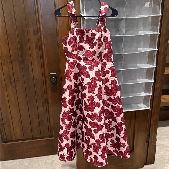 Kate Spade Pink and Red Floral Kids Dress - Picture 1 of 7